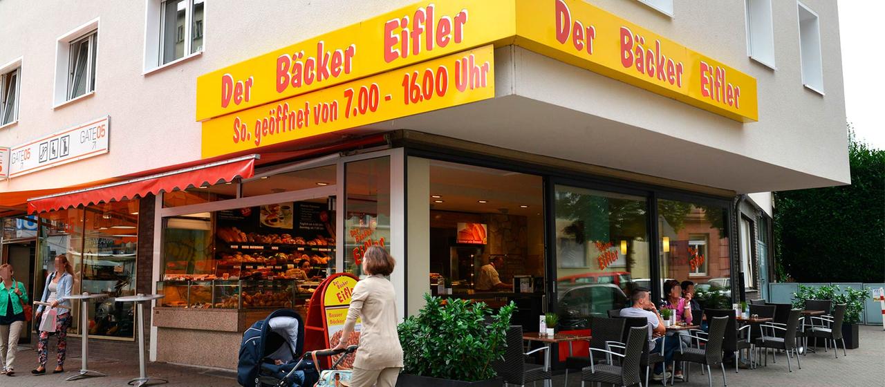 Filiale der Bäckerei Eifler in Frankfurt am Main (Archivbild 23.08.2013).