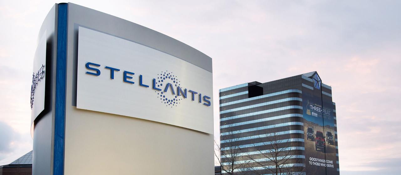 Die Zentrale des Opel-Mutterkonzerns Stellantis in Michigian in den USA 