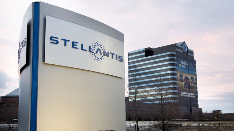 Die Zentrale des Opel-Mutterkonzerns Stellantis in Michigian in den USA 