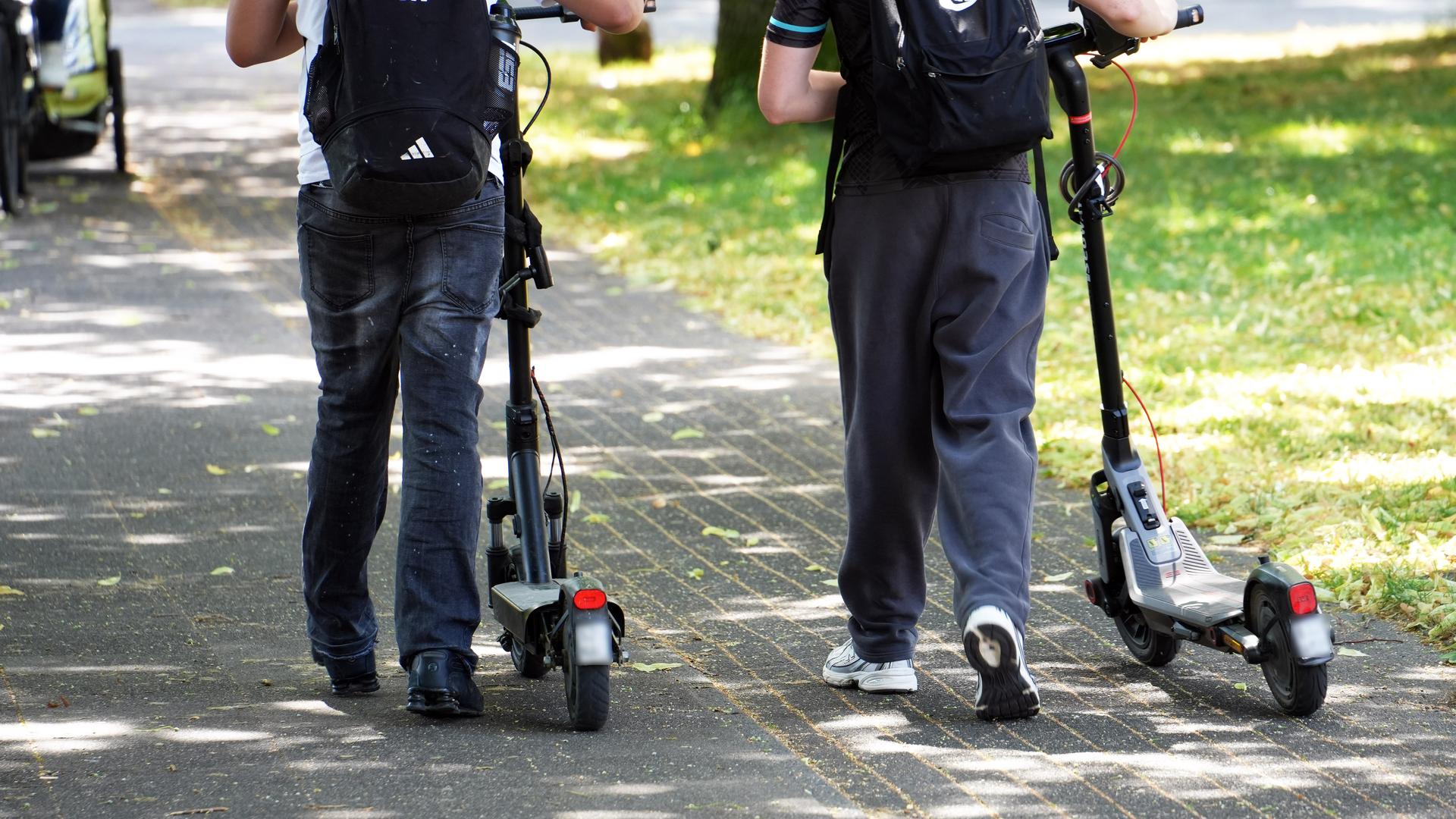 Polizei im Kreis Coesfeld jagte frisierte E-Scooter