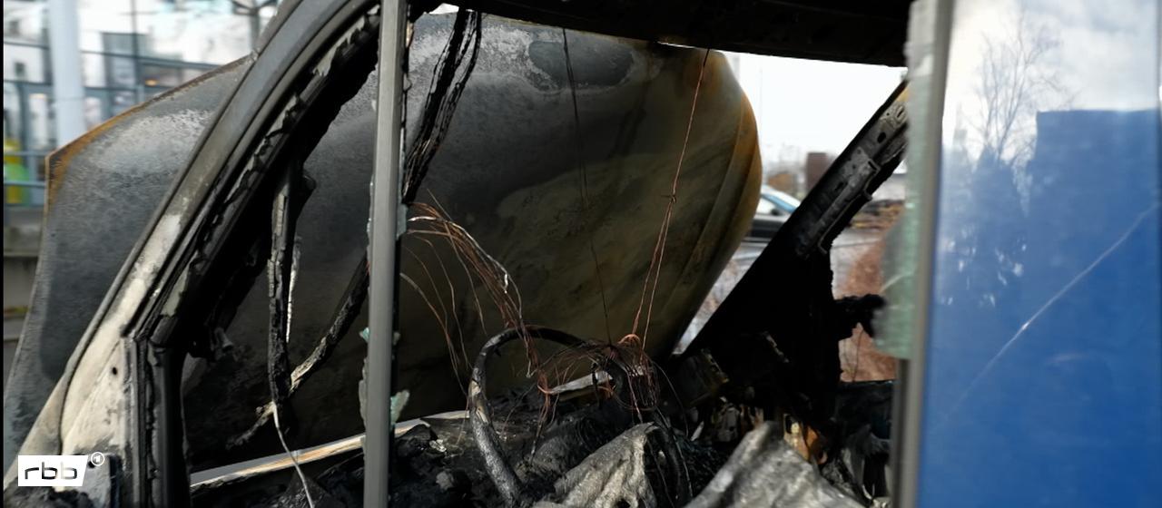 Kältebus der Berliner Stadtmission abgefackelt