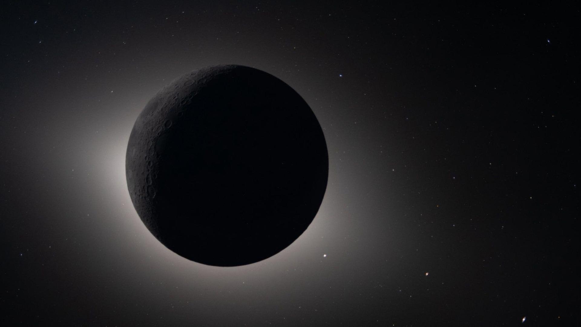 Dieses von der NASA bereitgestellte und von der Artemis-II-Besatzung aus der Mondumlaufbahn aufgenommene Bild zeigt, wie der Mond die Sonne verfinstert.  | NASA via AP, File