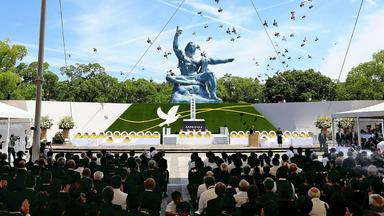 Gedenken an Atombombenabwurf in Nagasaki