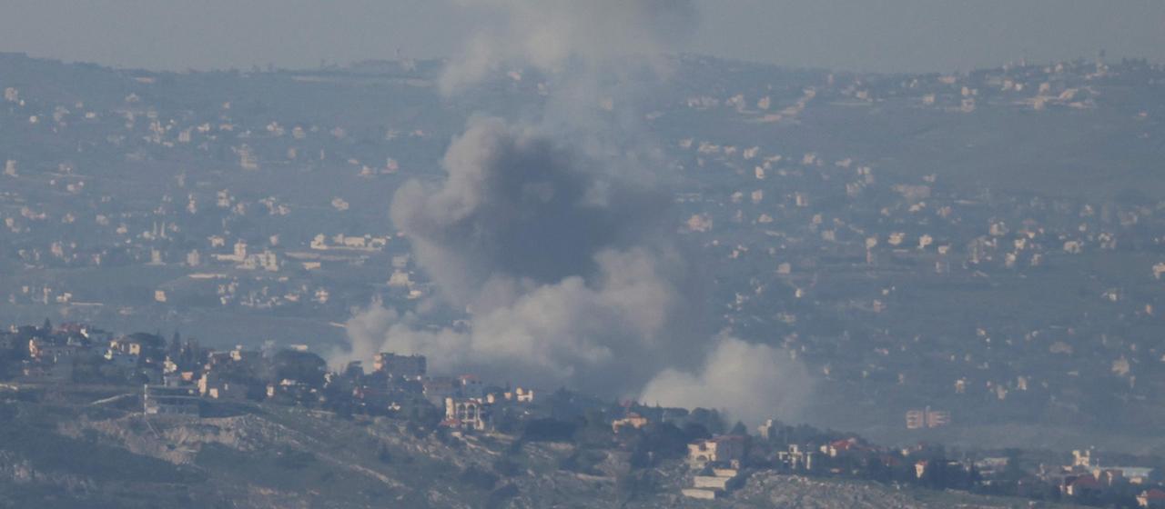Raketeneinschlag im Süden Libanons