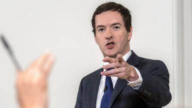 George Osborne, Finanzminister Großbritannien