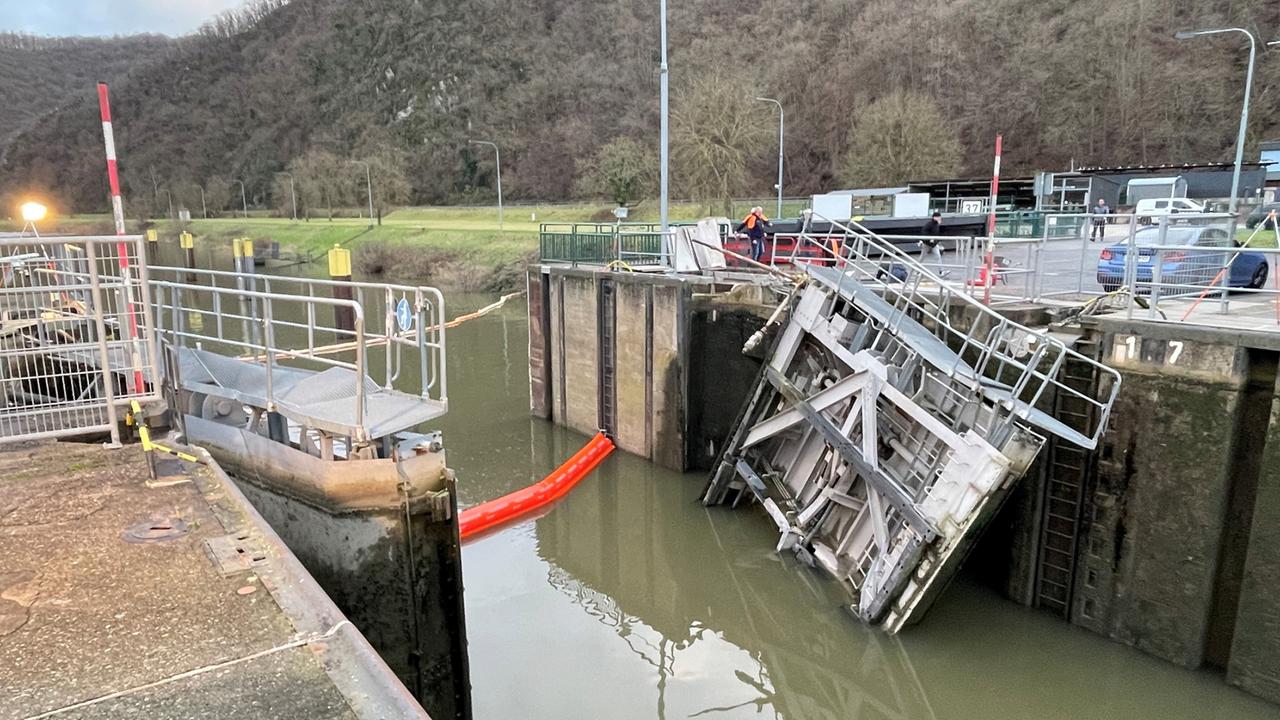 Moselschleusen als Flaschenhals der Schifffahrt