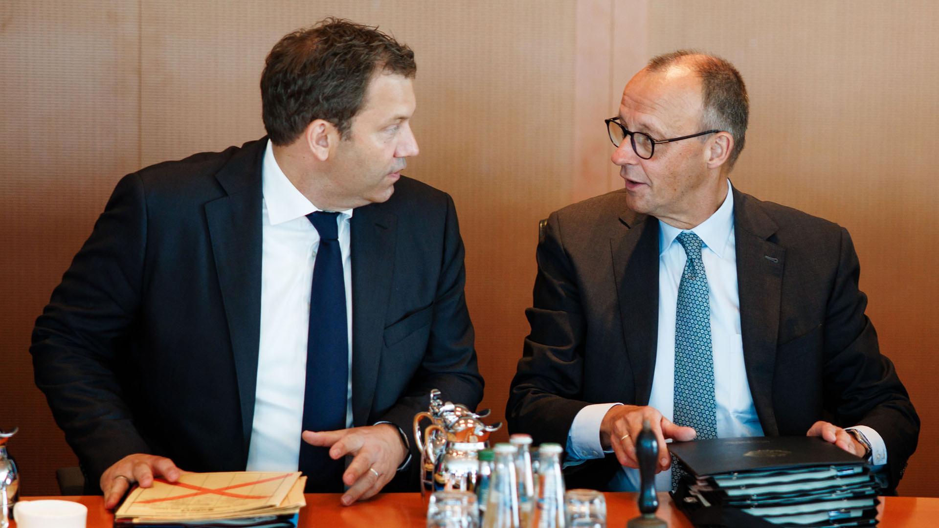 Friedrich Merz und Lars Klingbeil | EPA