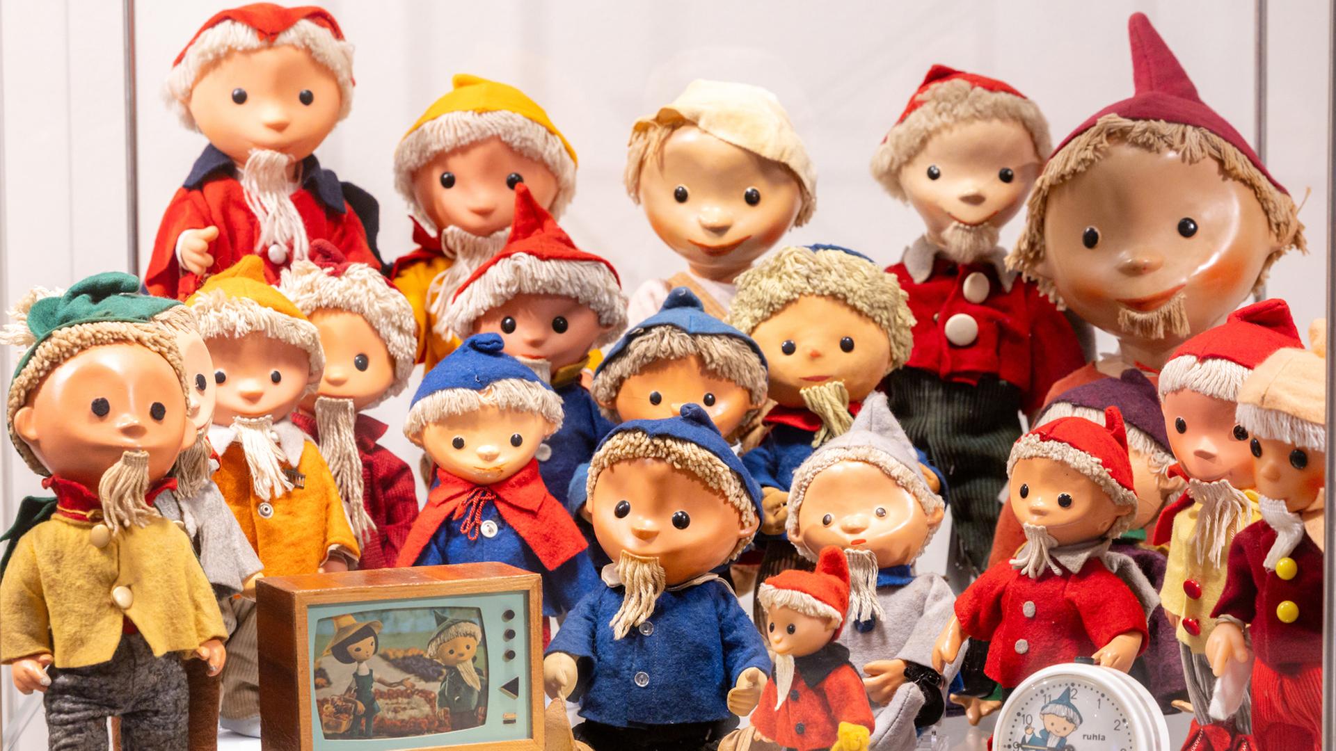 Sandm�nnchen-Puppen im Spielzeugmuseum im th�ringischen Sonneberg. | picture alliance/dpa