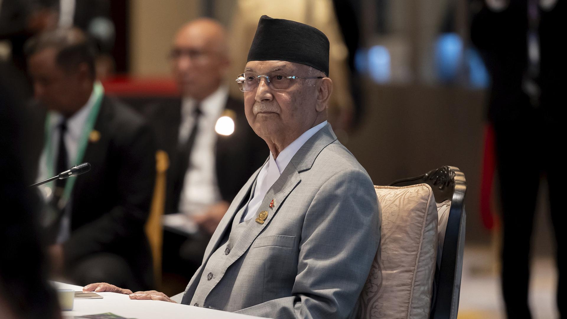 Khadga Prasad Oli | AP