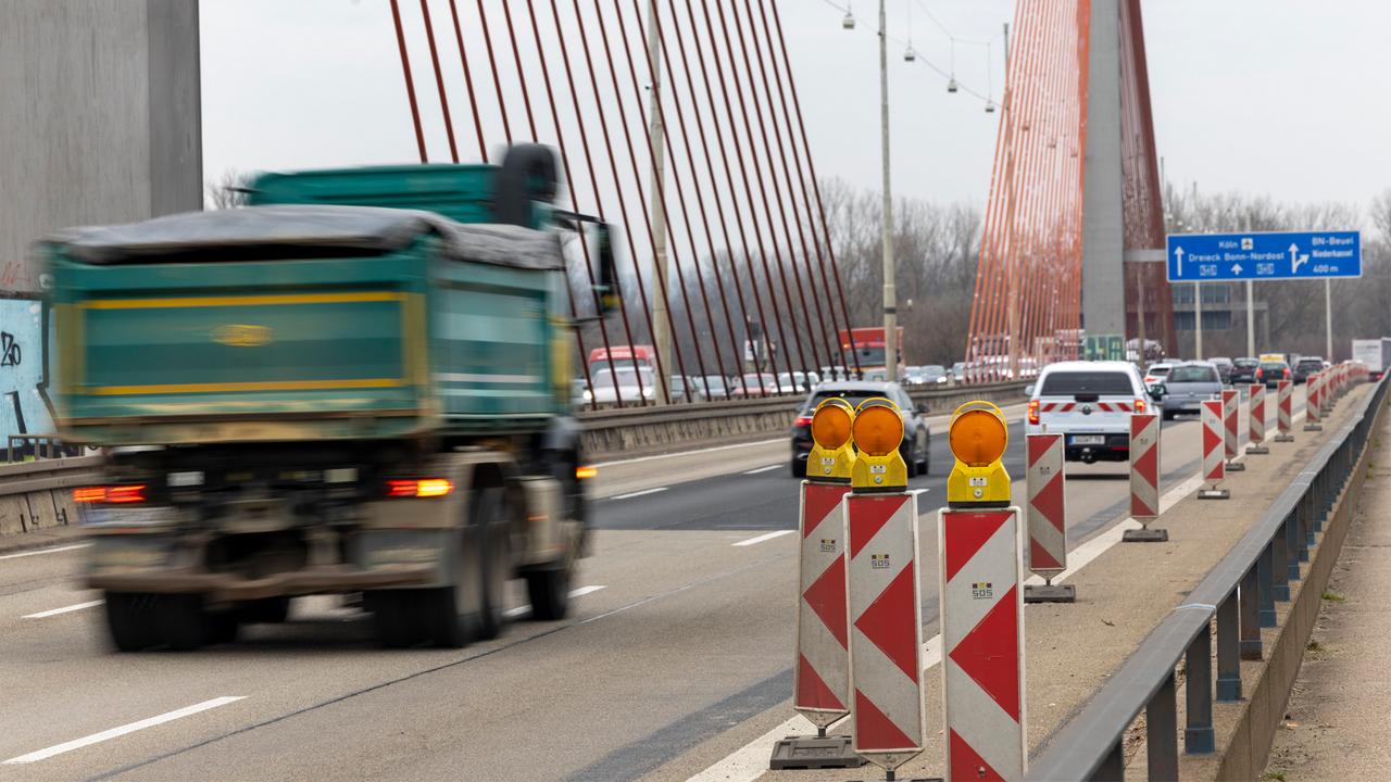 Structural damage: Bonn-North Rhine Bridge fully closed from 3 p.m.