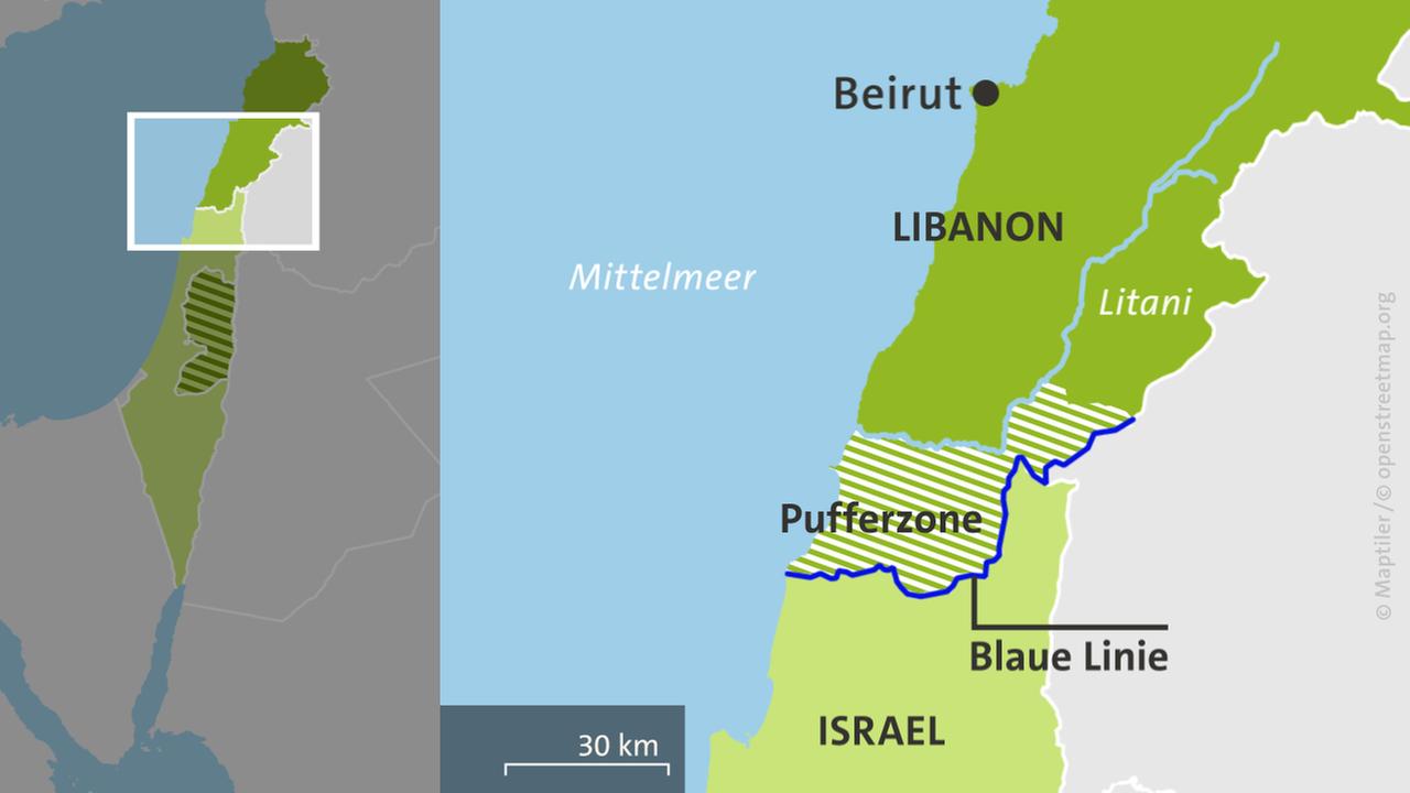 Warum Israel im Libanon Pflanzengift versprüht