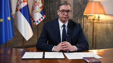 Der serbische Präsident Aleksandar Vucic 