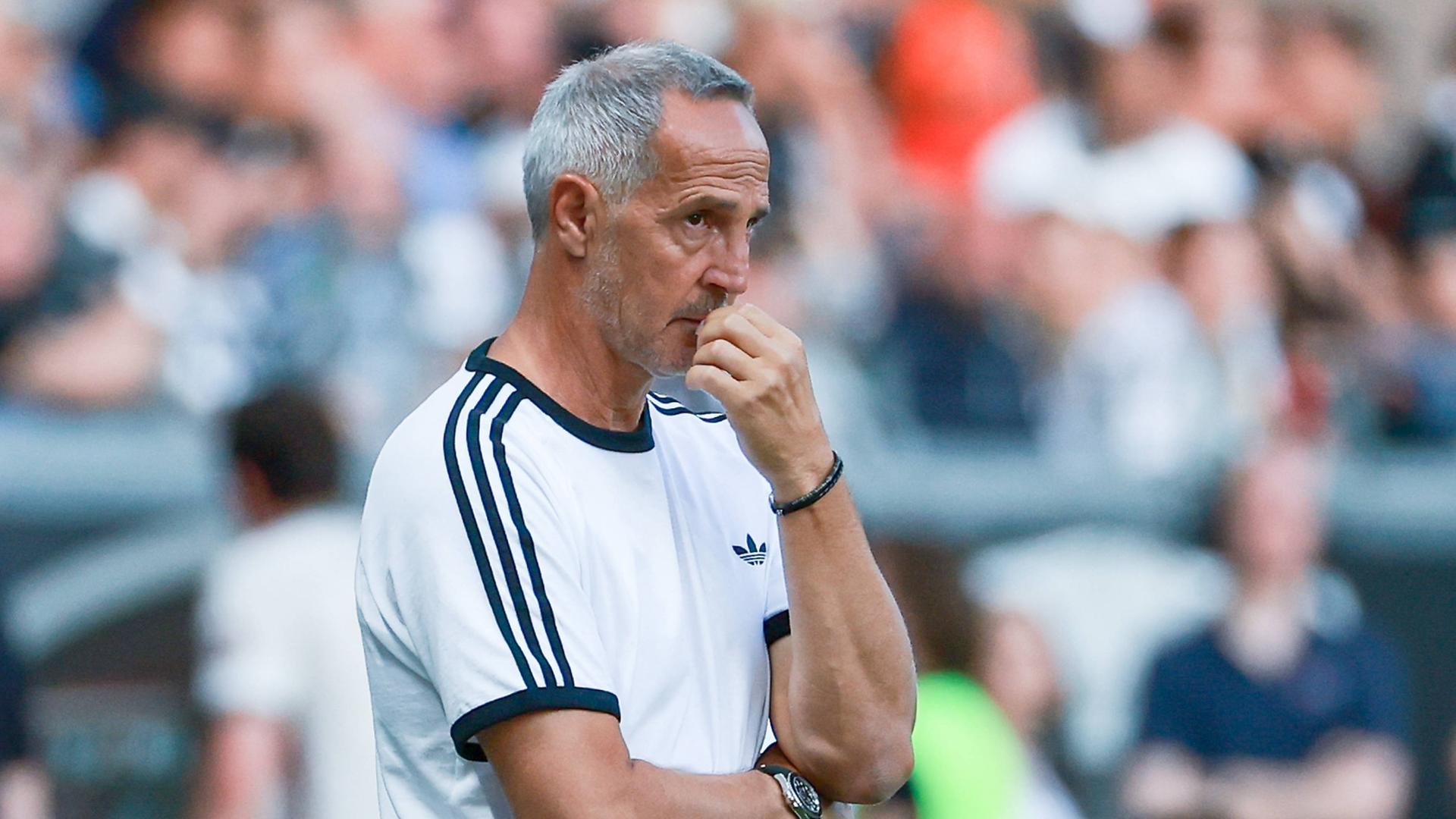 Eintracht Frankfurt: Adi Hütter denkt über Systemwechsel nach