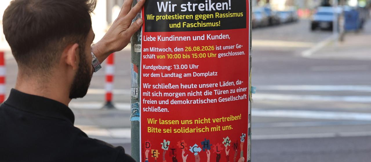 Migranten in Magdeburg schließen Geschäfte aus Protest gegen Rassismus