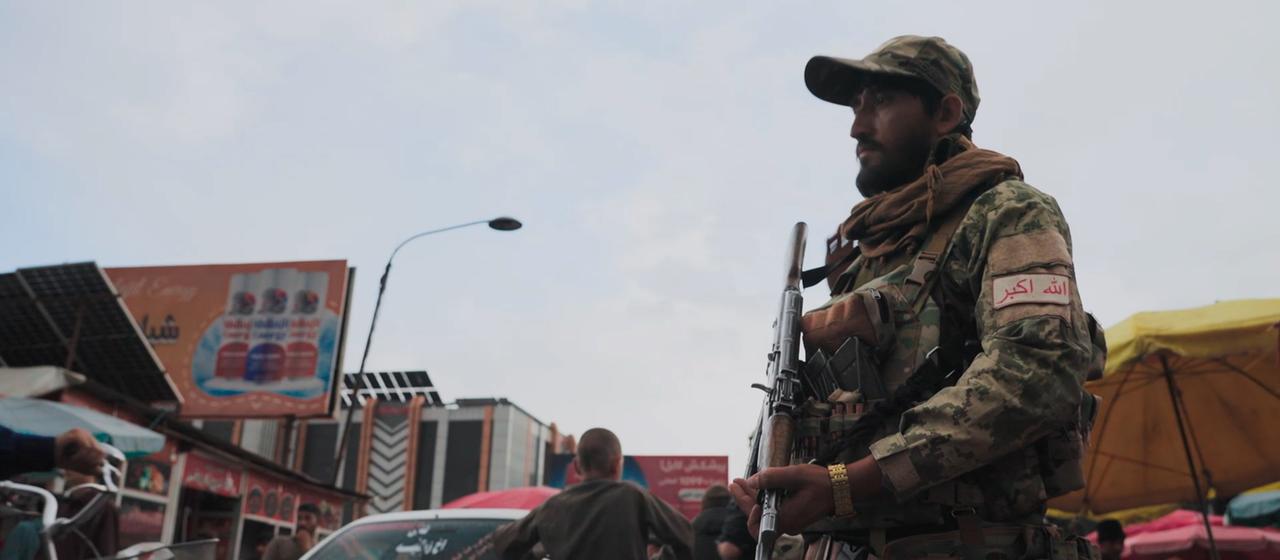 Ein Bewaffneter der Taliban