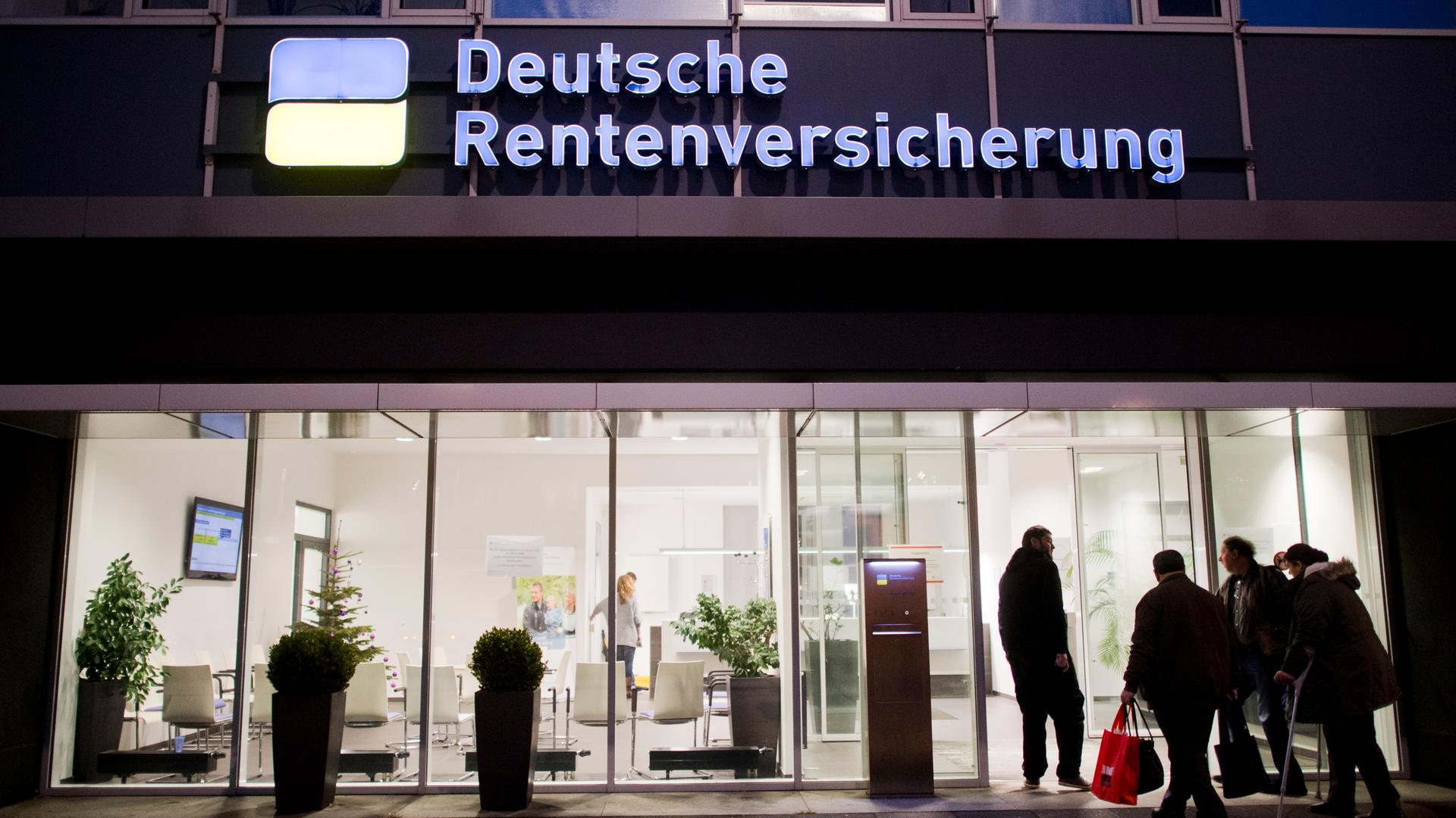 Gebäude der Deutschen Rentenversicherung (Archivbild) | dpa-tmn