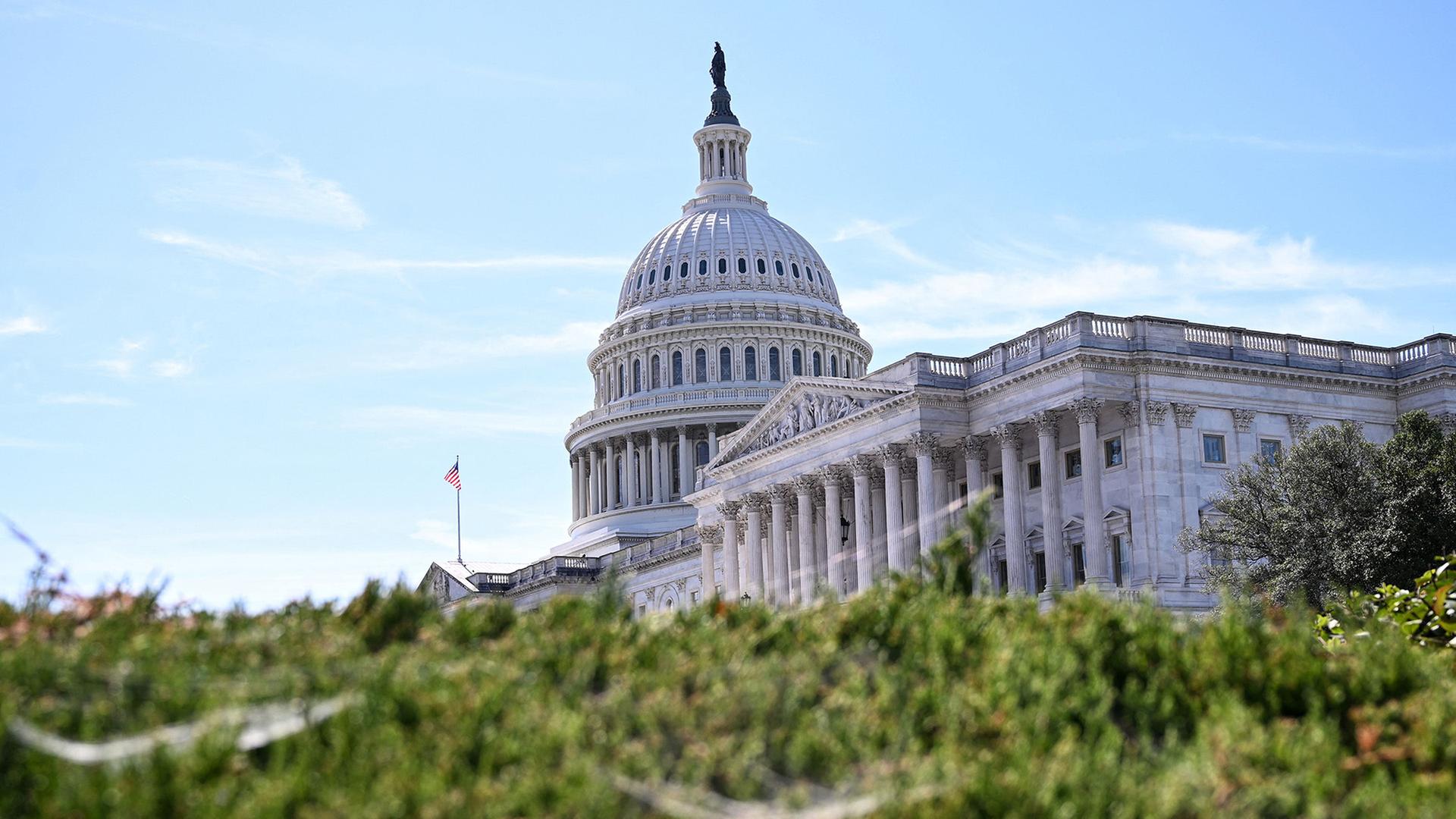 Das US-amerikanische Kongressgebäude in Washinton, D.C. | AFP