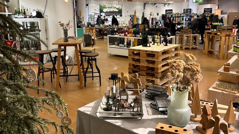 Mainzer Kaufhaus für Geschenke - innen