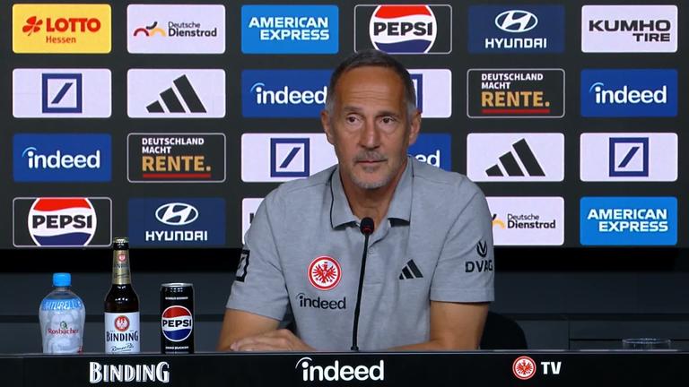 Hessen: Eintracht Frankfurt gegen Köln: Hütter fordert die 