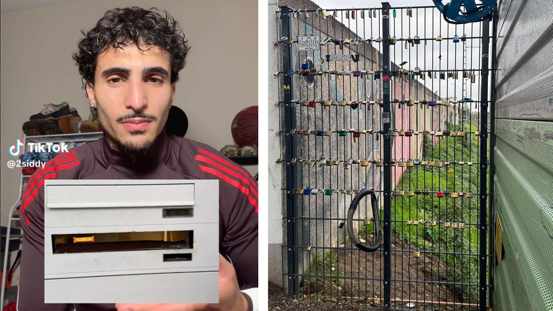 Bornheimer Zaun-Influencer: Böller zerstören 2Siddys privaten Briefkasten