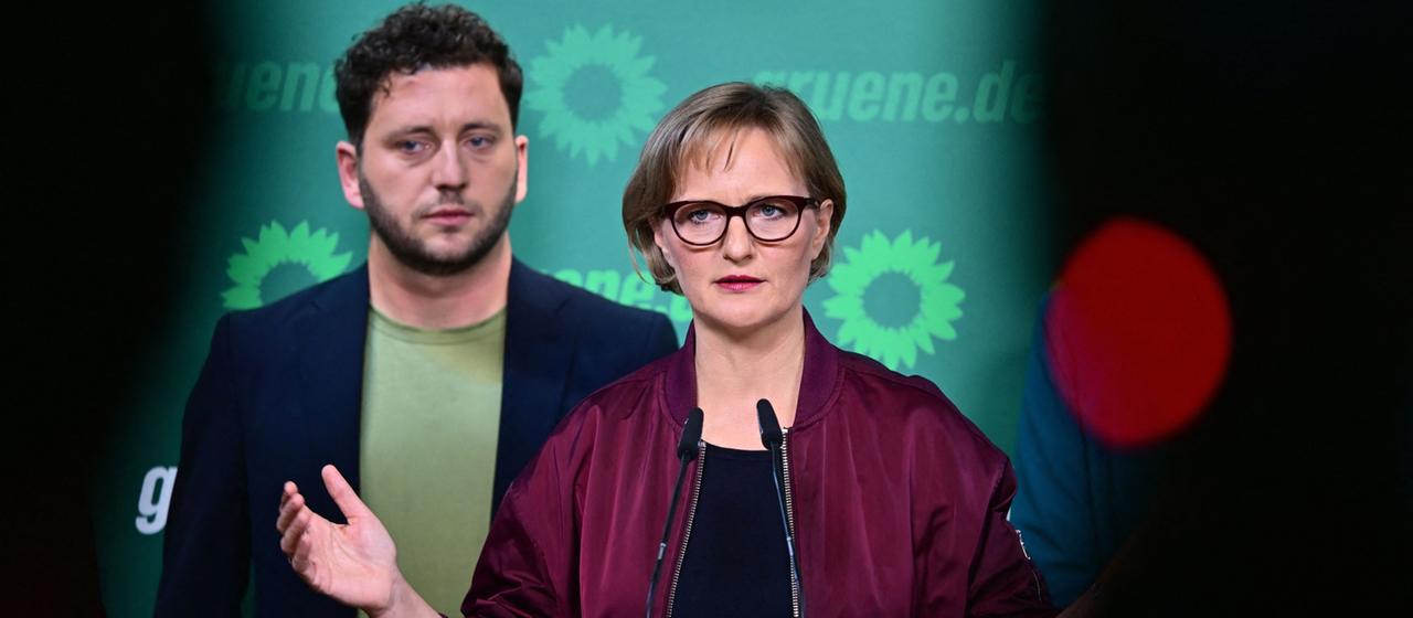 Felix Banaszak und Franziska Brantner
