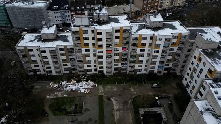 Hochhaus im Dortmunder Norden.