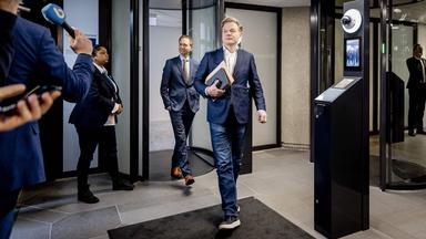 Der NSC-Vorsitzende Pieter Omtzigt (c) 