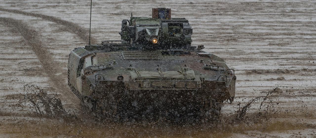 Ein Schützenpanzer der Bundeswehr vom Typ Puma.