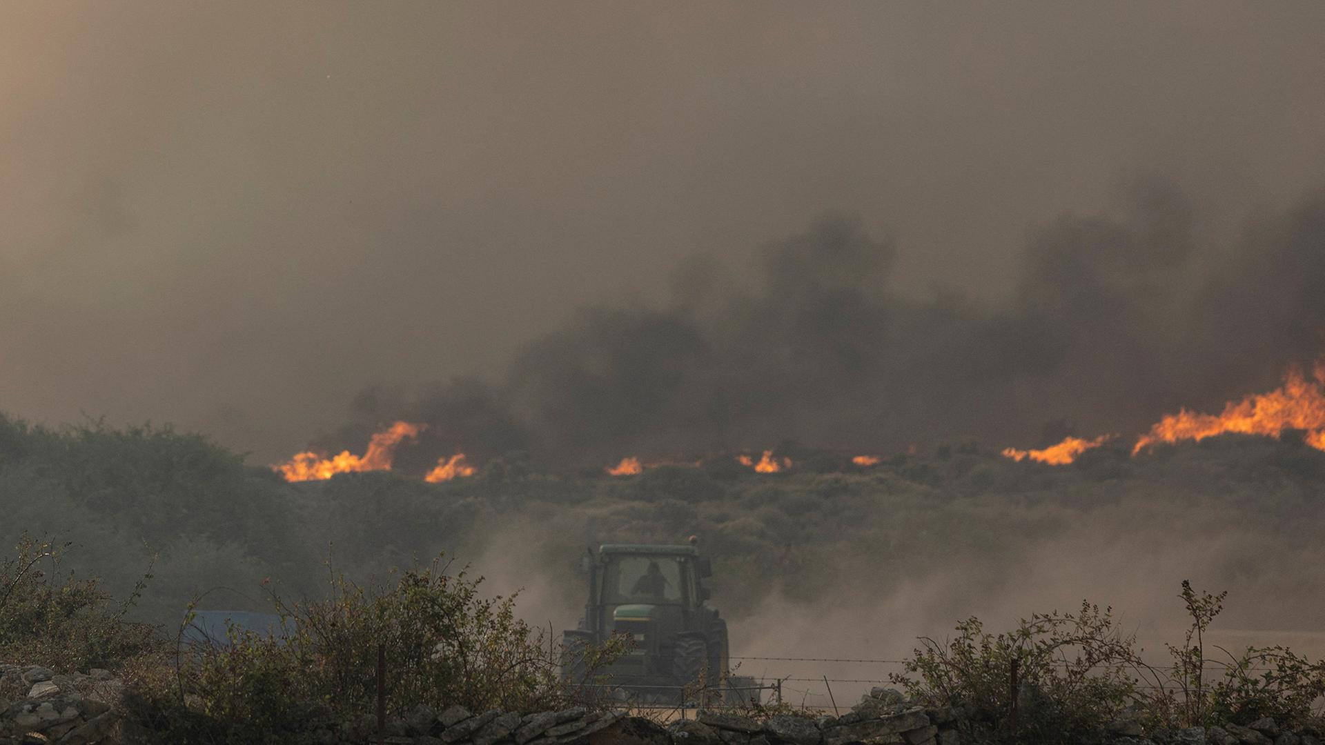 Meteorologen waren vor Gesundheitsschäden durch Großfeuer