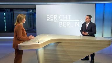 Tina Hassel und Hubertus Heil