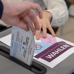 Wahlurne für die Bundestagswahl