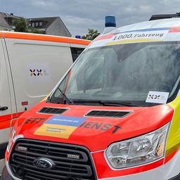 Das tausendste Rettungsfahrzeug für die Ukraine