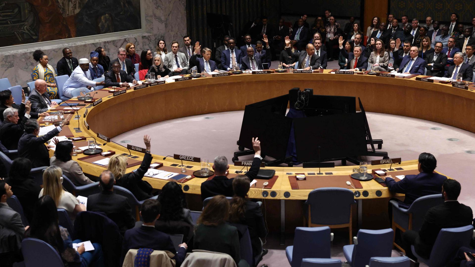 Abstimmung im UN-Sicherheitsrat über eine Resolution zum Gaza-Friedensplan | AFP