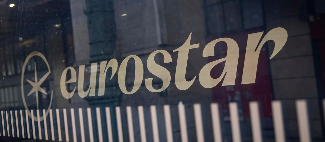 Logo und Schriftzug des Unternehmens Eurostar