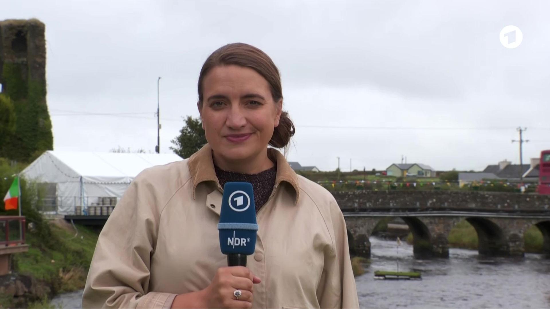 Mareike Aden, ARD London, zzt. Doonbeg/Irland, zu Trumps irritierender Aussage über vereintes Irland