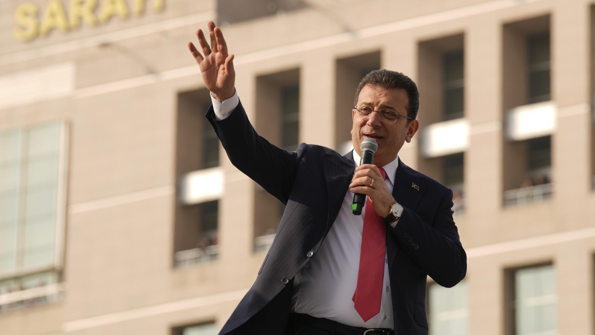 Türkischer Oppositionsführer İmamoğlu erhält weitere Haftstrafe