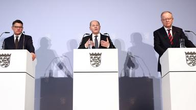 Boris Rhein, Olaf Scholz und Stephan Weil