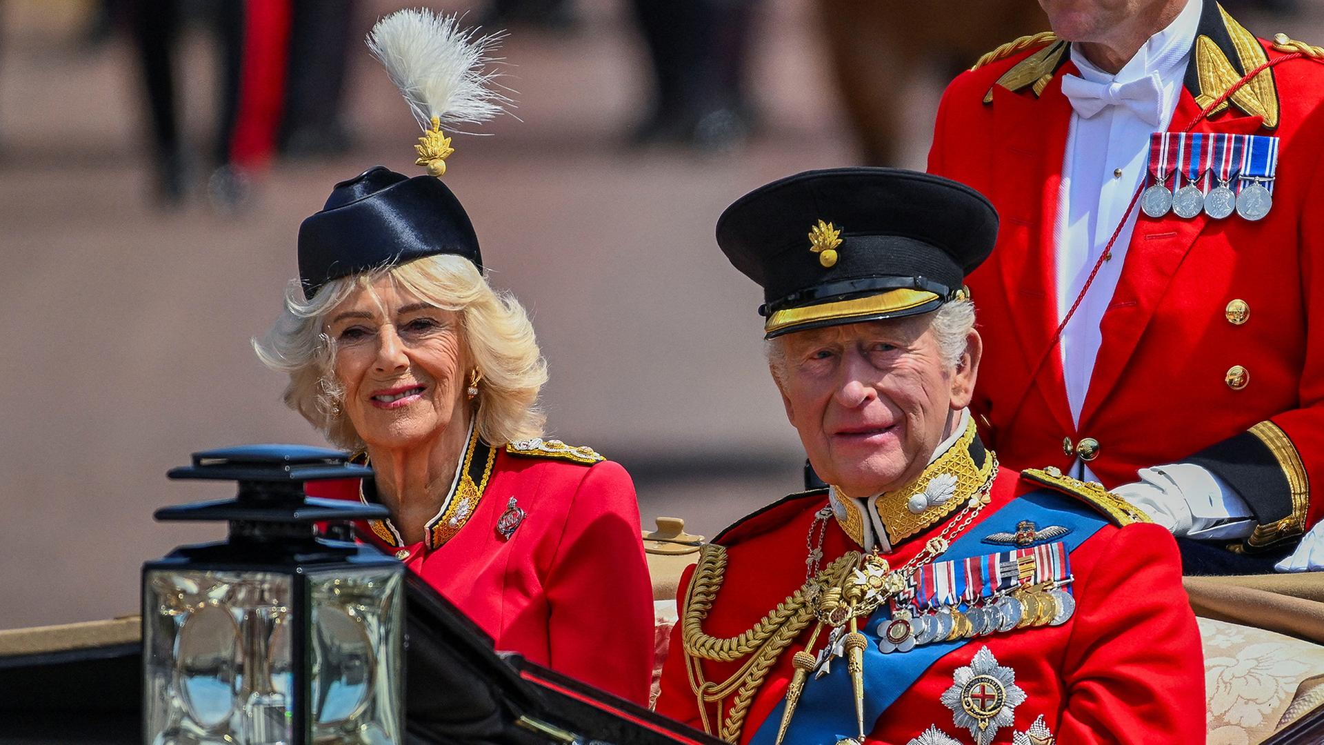 Der britische König Charles und Königin Camilla | REUTERS