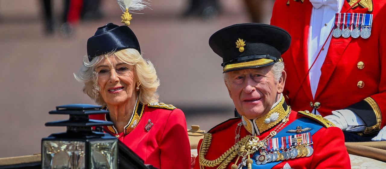 König Charles III. und Königin Camilla