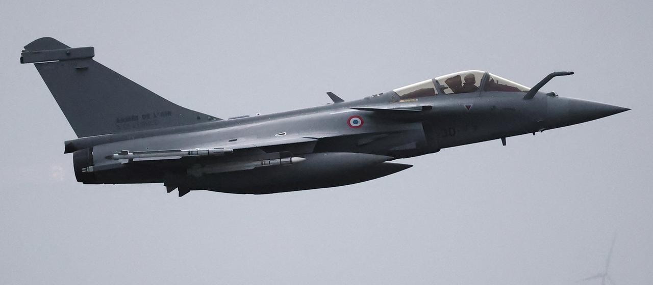  Ein Dassault Rafale C Kampfjet