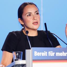 Archivbild:Mary Khan-Hohloch spricht am 30.07.2023.(Quelle:dpa/C.Koall)