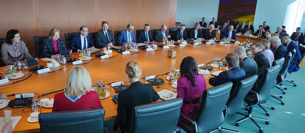 Sitzung des Bundeskabinetts im Kanzleramt. (Archivbild: 18.03.2026)
