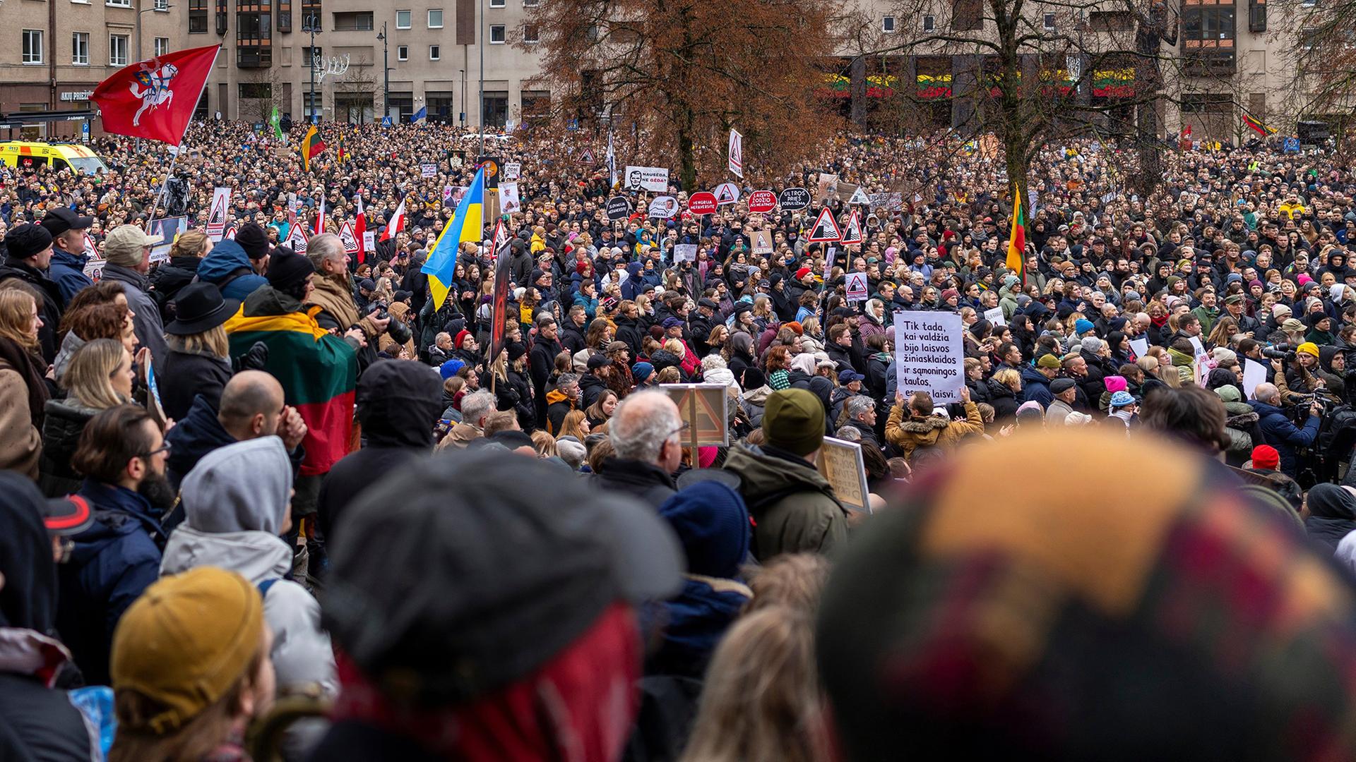 Pläne für Medienreform treffen in Litauen auf Widerstand Pläne für Medienreform treffen in Litauen auf Widerstand