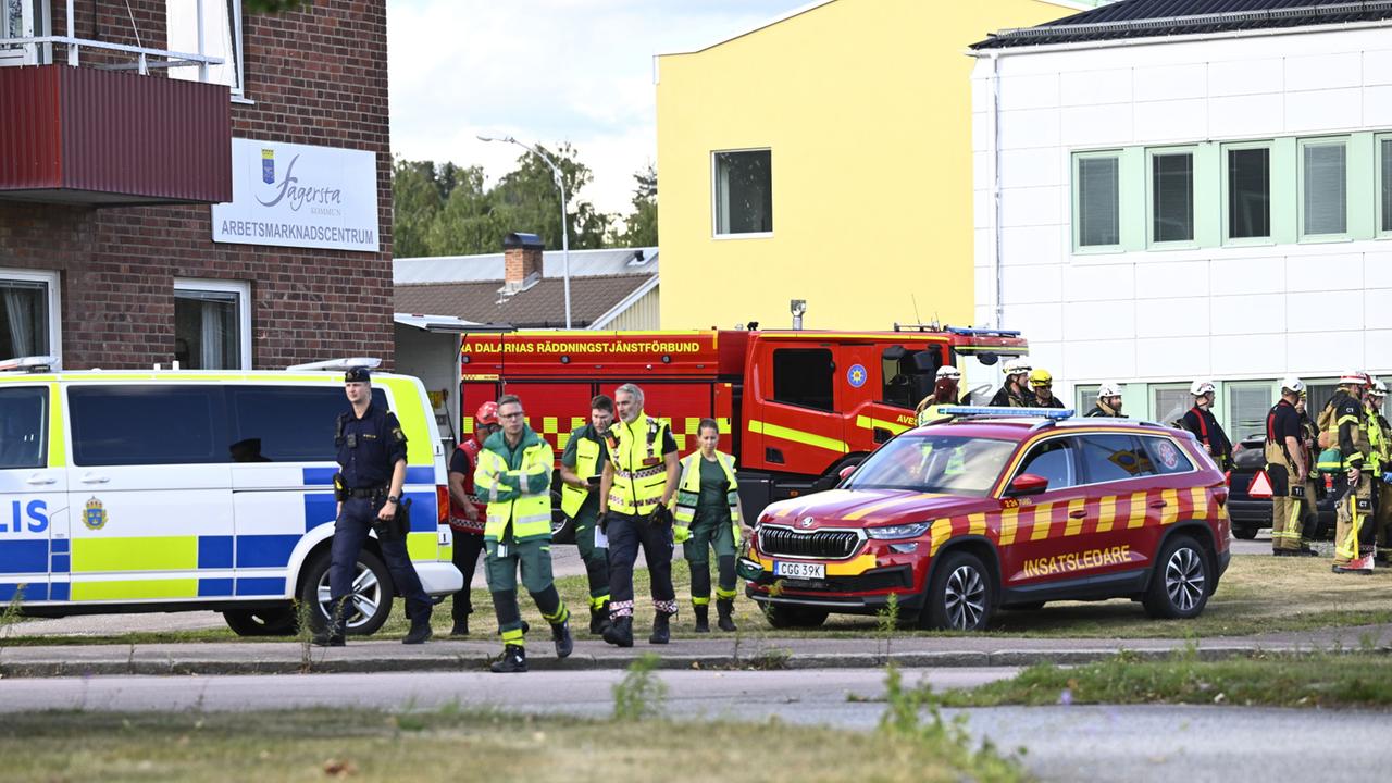 Ein Toter nach Schwertangriff an schwedischer Schule