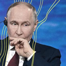 Wladimir Putin während seiner Teilnahme am St. Petersburger Wirtschaftsforums