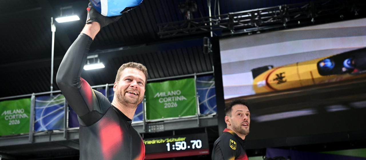 Johannes Lochner (l) und Georg Fleischhauer