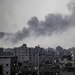 Rauch steigt über Gaza-Stadt auf