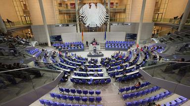 Plenarsaal des Bundestags