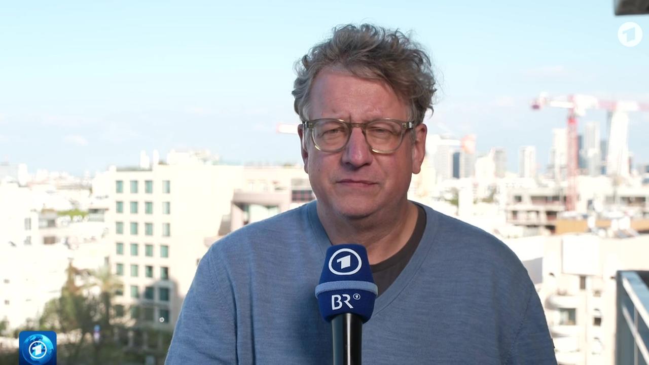 Jan-Christoph Kitzler, ARD Tel Aviv, zur Lage in Israel nach iranischem Gegenangriff