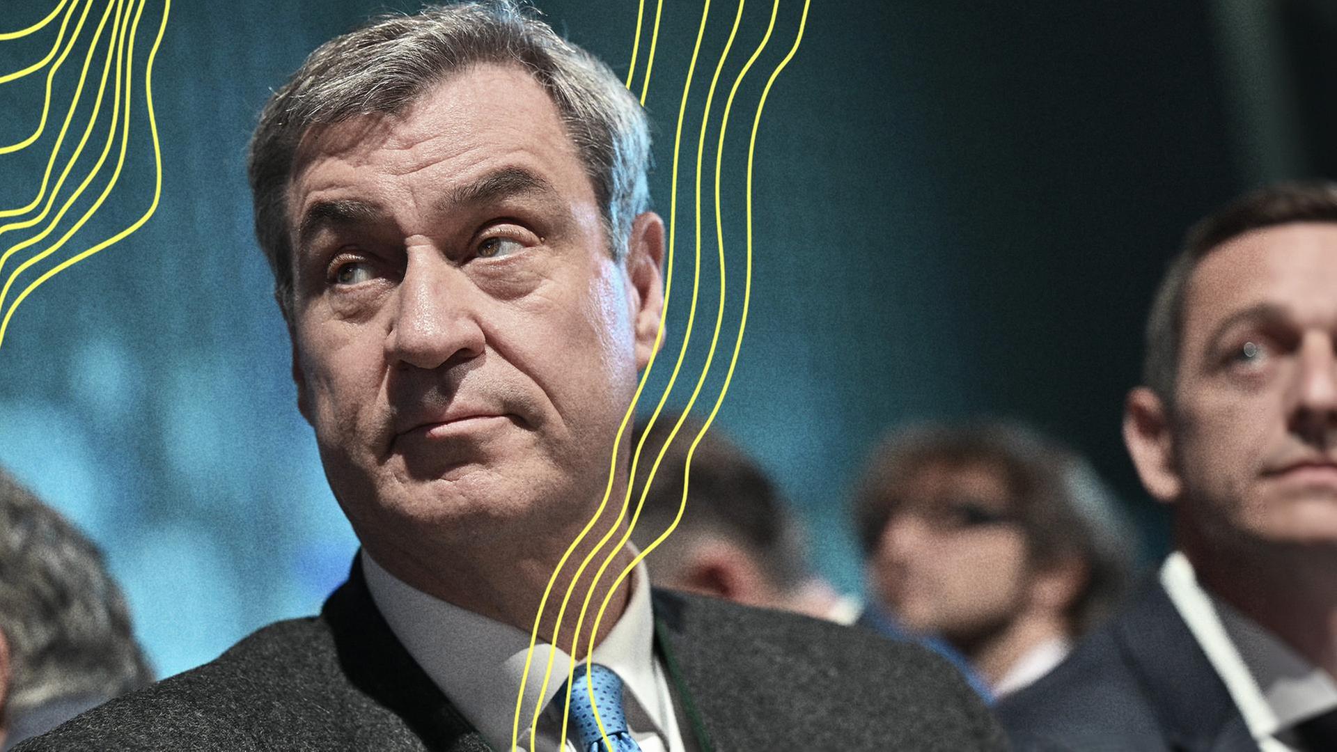 Bayerischer MinisterprÃ¤sident Markus SÃ¶der | picture alliance / CTK | Petr Svancara